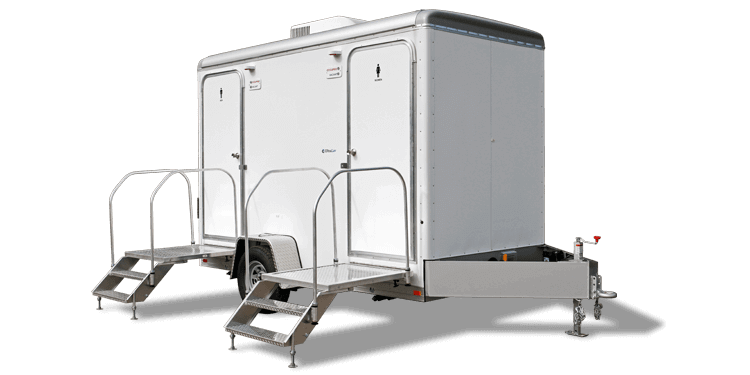 Luxury Restroom Trailer Rentals Gilroy CA